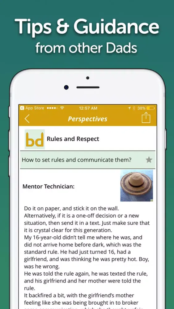 Zrzuty ekranu BeDad: Parenting Tips, Guidance for Dads with Sons