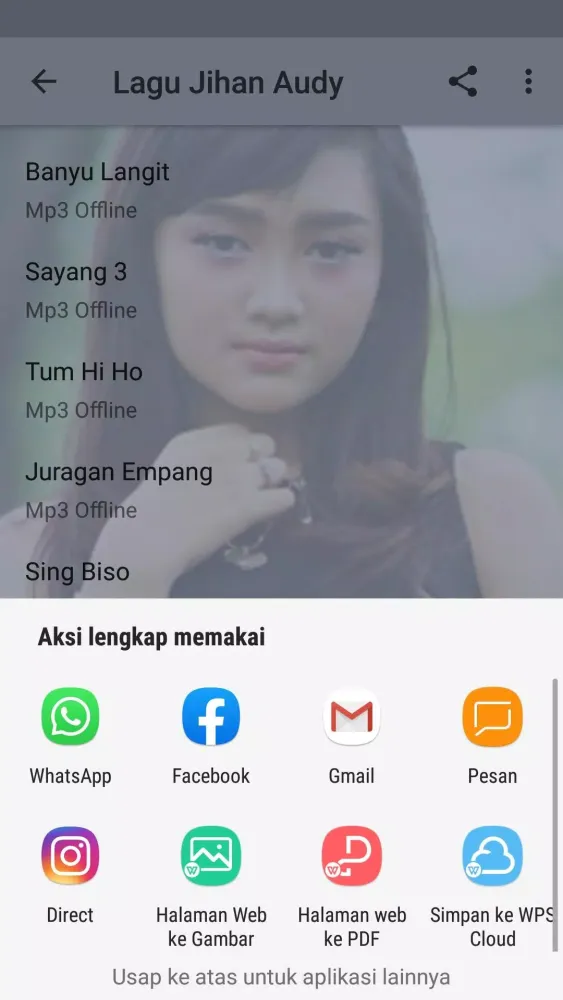 Скриншоты Lagu Jihan Audy Mp3 Offline