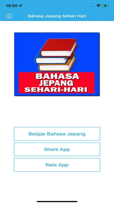ภาพหน้าจอของ Bahasa Jepang Sehari Hari