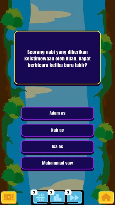 Screenshot di Kuis Agama Islam