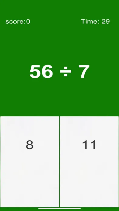 Tangkapan layar Kuis Matematika