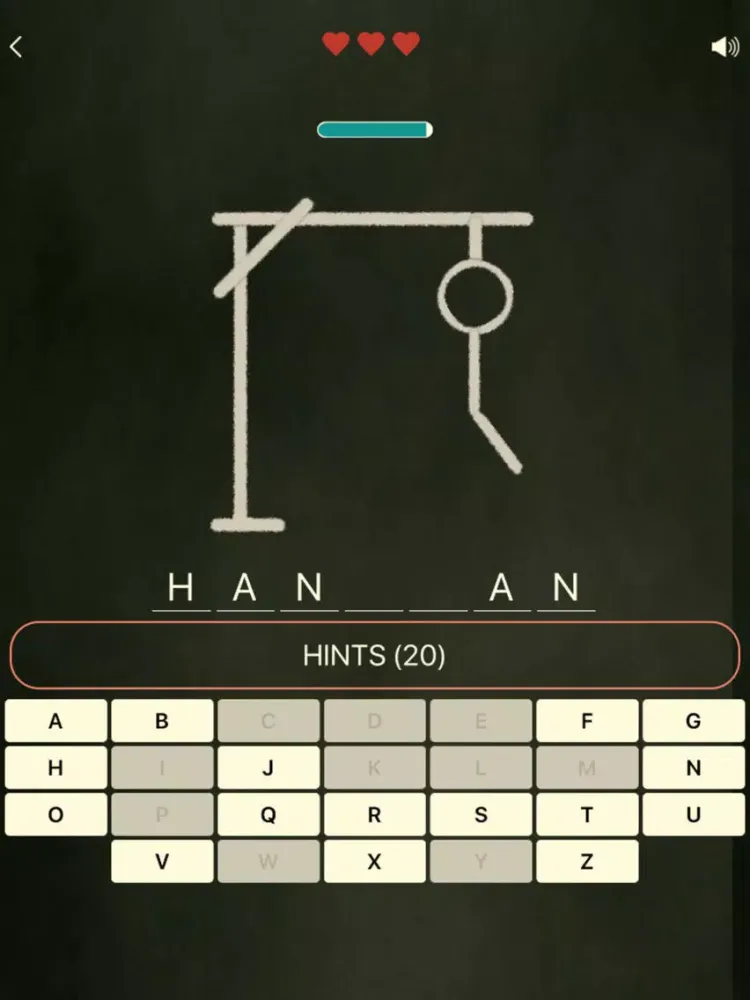 Capturas de pantalla de Hangman - No ads iPad 