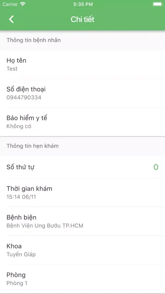 iOrder+: Hẹn khám स्क्रीनशॉट