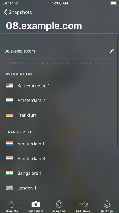 Manager for Digital Ocean应用截图