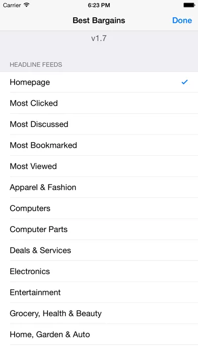 Best Bargains应用截图