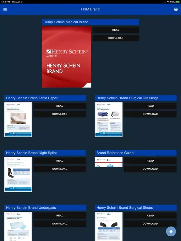 Captures d'écran de Henry Schein Medical Insider iPad 