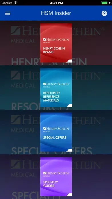 Captures d'écran de Henry Schein Medical Insider