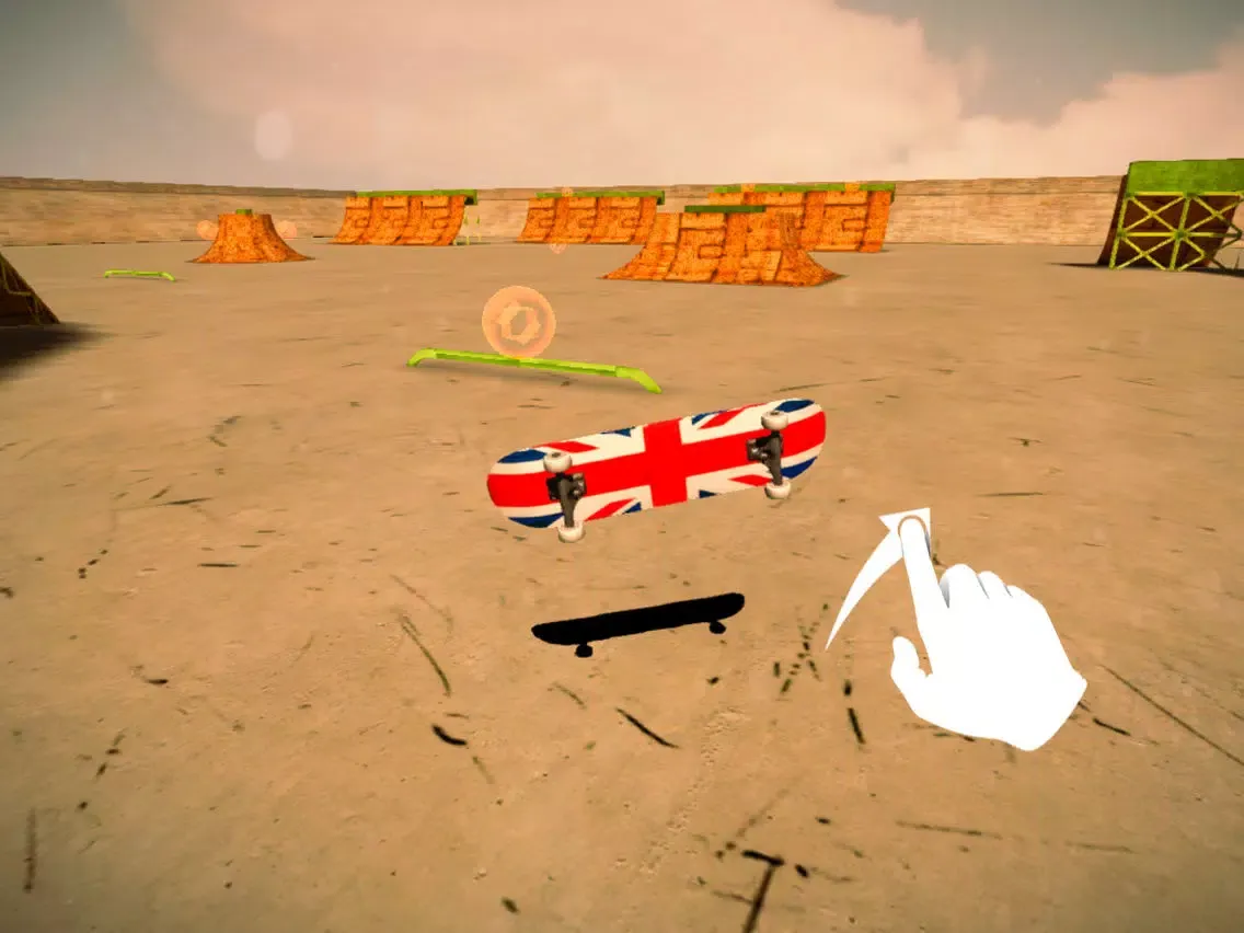 Скриншоты HD Skate - Free Skateboard Game iPad 