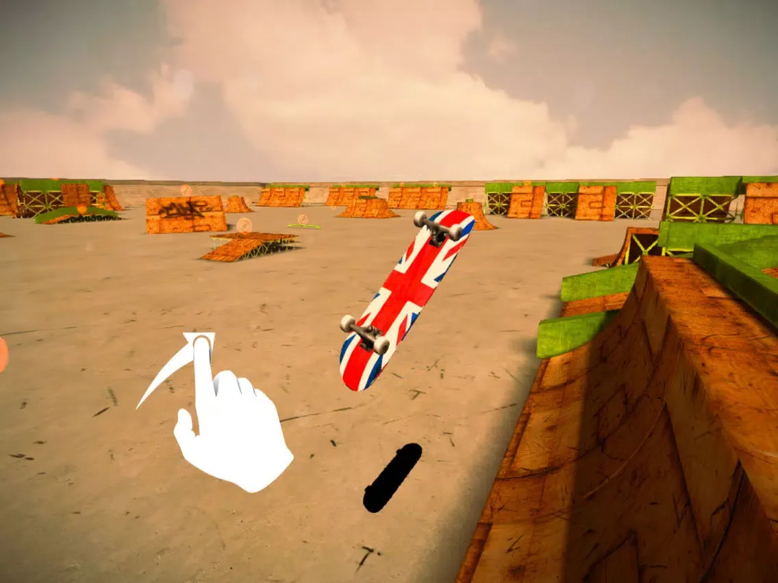Скриншоты HD Skate - Free Skateboard Game iPad 