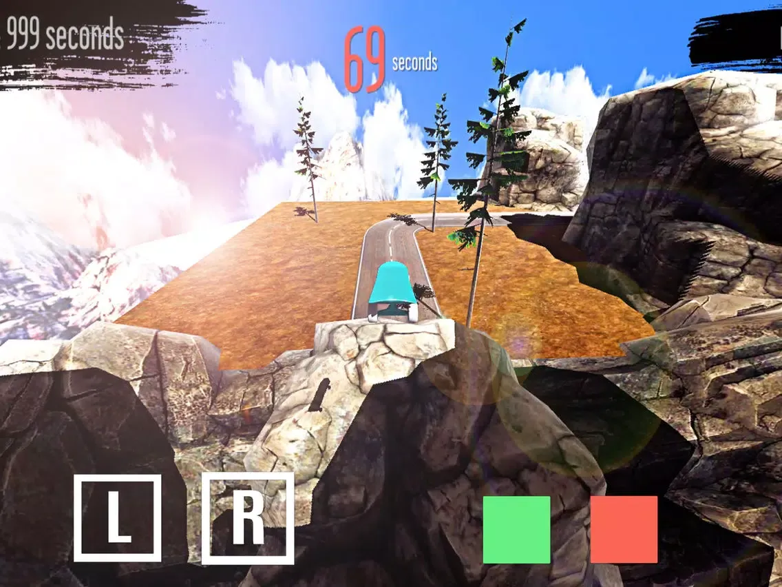 ภาพหน้าจอของ Real Longboard Downhill PRO - Skateboard Game iPad 