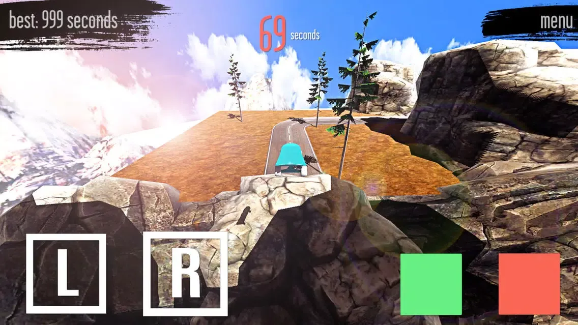 ภาพหน้าจอของ Real Longboard Downhill PRO - Skateboard Game