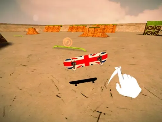 Real Skate 3D - HD Free Skateboard Park Simulator Game iPad 应用截图