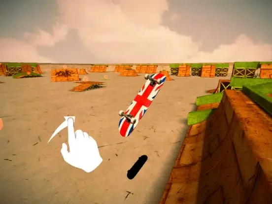 Real Skate 3D - HD Free Skateboard Park Simulator Game iPad 应用截图