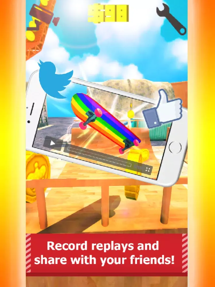 صور Ultimate Skate PRO - Skateboard True Grind Simulator iPad 
