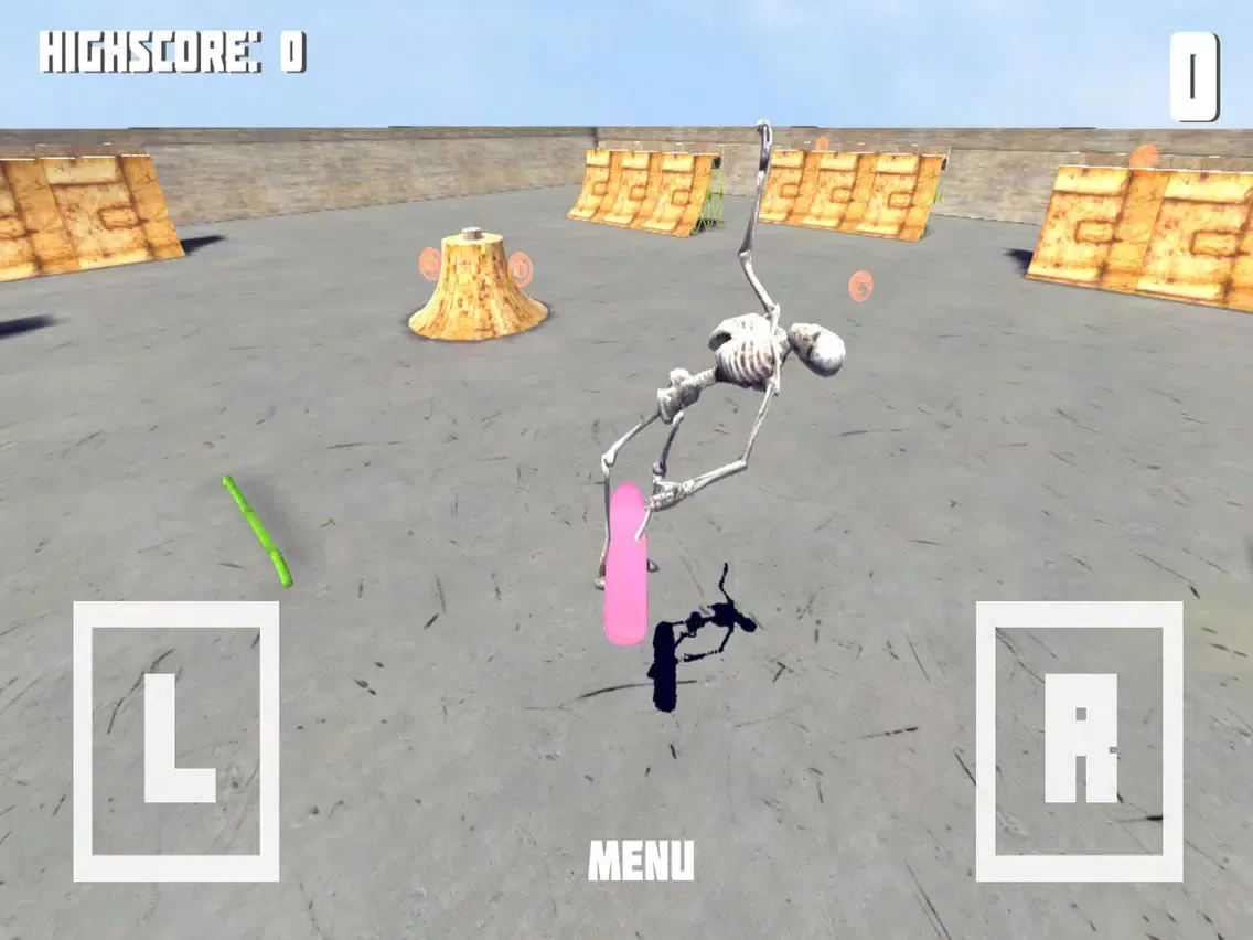 Skeleton Skate Pro - Wacky Skateboard Game! iPad  স্ক্রিনশট