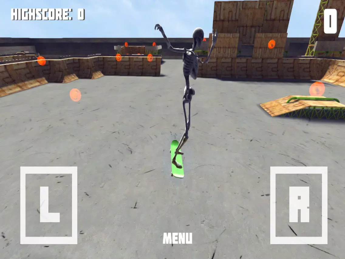 Skeleton Skate Pro - Wacky Skateboard Game! iPad  স্ক্রিনশট