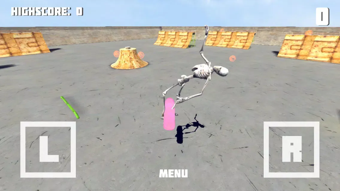 Skeleton Skate Pro - Wacky Skateboard Game! স্ক্রিনশট