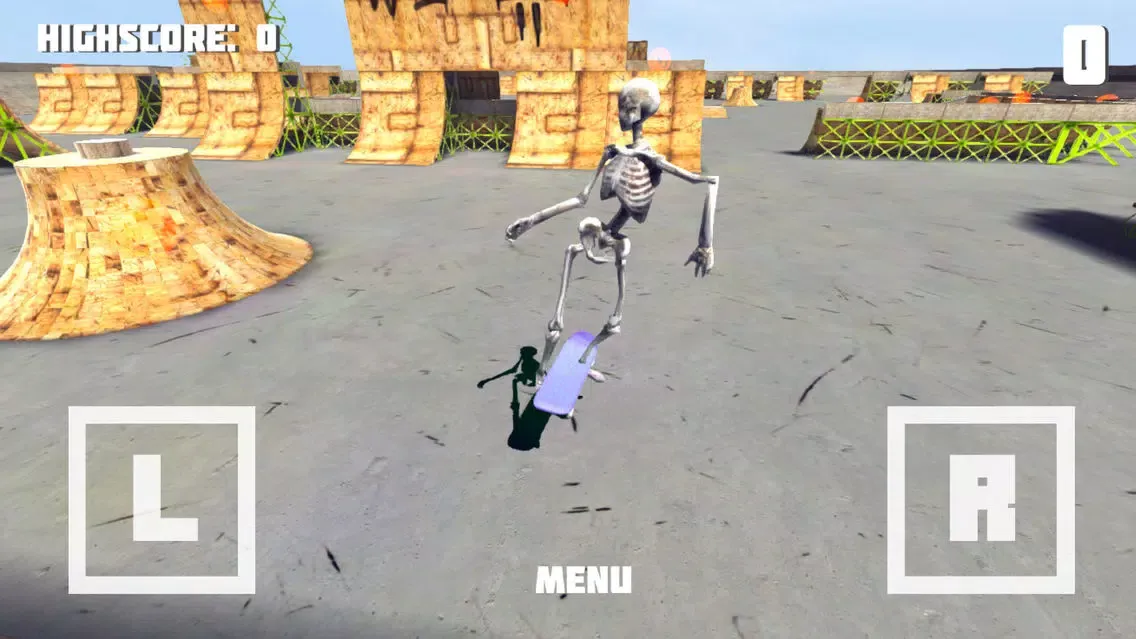 Skeleton Skate Pro - Wacky Skateboard Game! স্ক্রিনশট
