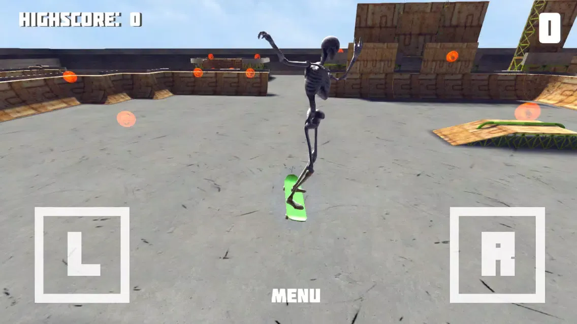 Skeleton Skate Pro - Wacky Skateboard Game! স্ক্রিনশট