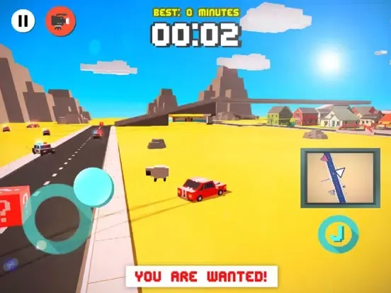 Screenshot di Smashy Dash 3 - Wanted Road Rage iPad 