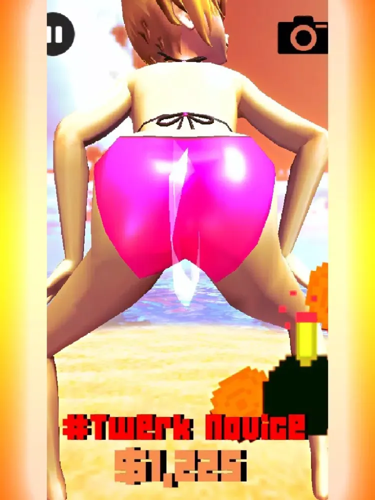 Miley's 8-Bit Twerk Adventure iPad  Screenshots