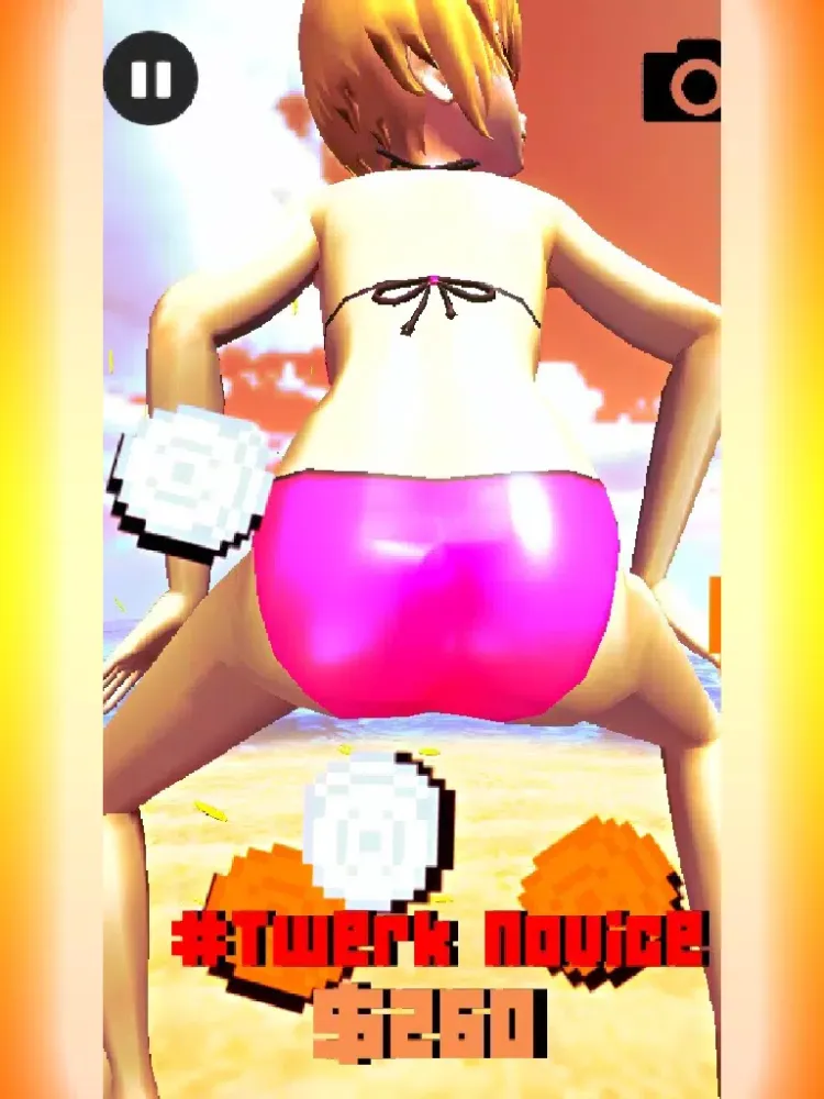 Miley's 8-Bit Twerk Adventure iPad  Screenshots