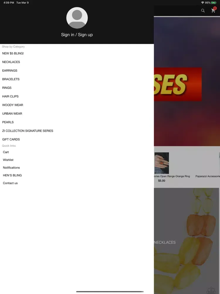 Zrzuty ekranu HENS BLING iPad 