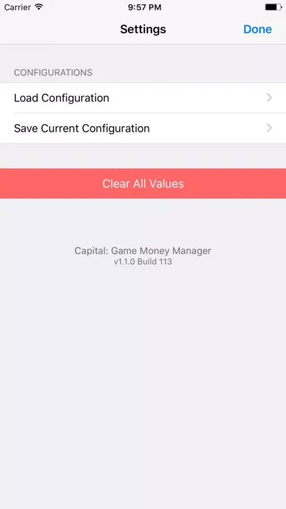 Capital: Game Money Manager स्क्रीनशॉट