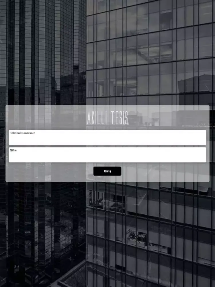 Capturas de tela do Akıllı Tesis iPad 