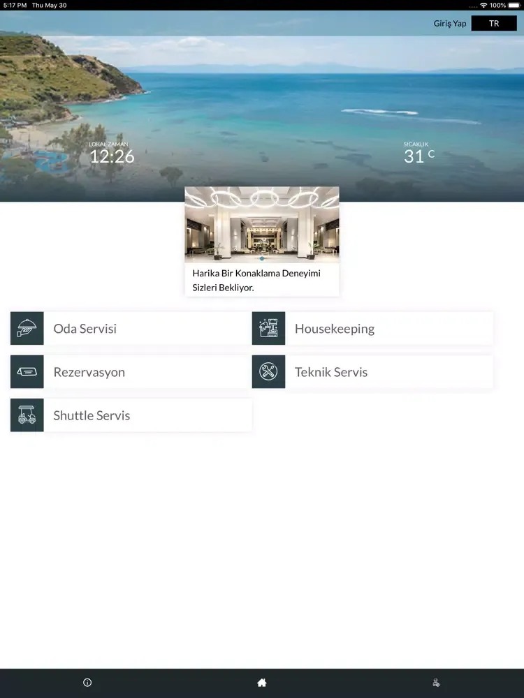 Aria Claros Beach&Spa Resort iPad  স্ক্রিনশট
