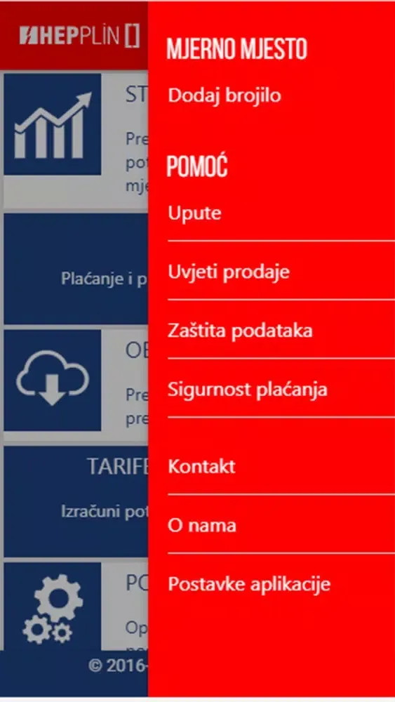 Screenshot di HEP PLIN