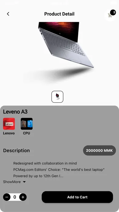 Capturas de tela do BinaryComputerStore