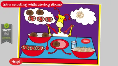 Capturas de tela do Bo's Dinnertime Story
