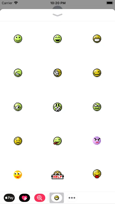 Скриншоты GG Emotikony
