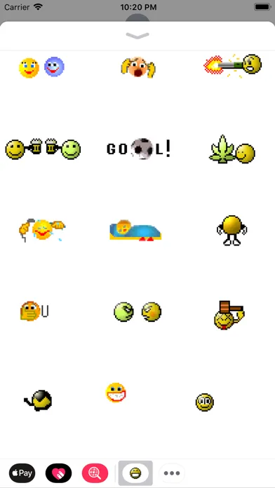 Скриншоты GG Emotikony
