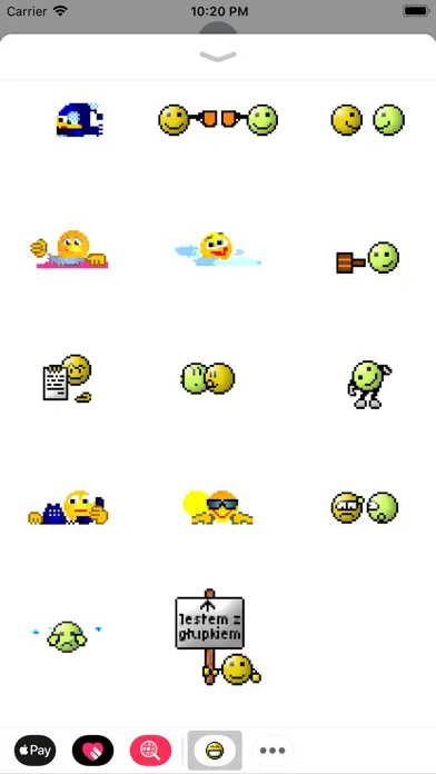 Скриншоты GG Emotikony