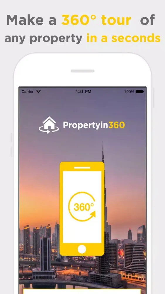 Screenshot di Propertyin360 - Shoot 360° virtual tour with your smartphone