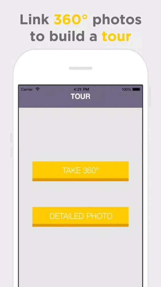 Screenshot di Propertyin360 - Shoot 360° virtual tour with your smartphone