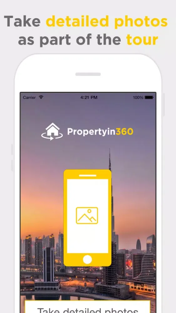 Screenshot di Propertyin360 - Shoot 360° virtual tour with your smartphone