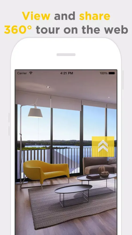 Screenshot di Propertyin360 - Shoot 360° virtual tour with your smartphone