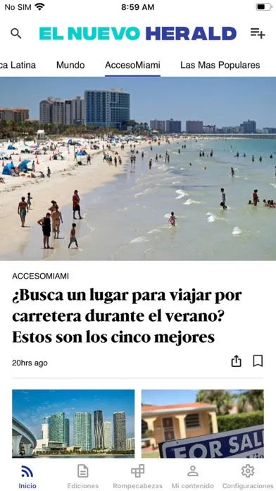 El Nuevo Herald应用截图
