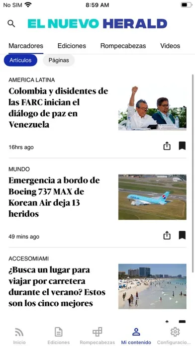 El Nuevo Herald应用截图