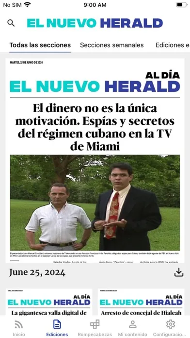 El Nuevo Herald应用截图