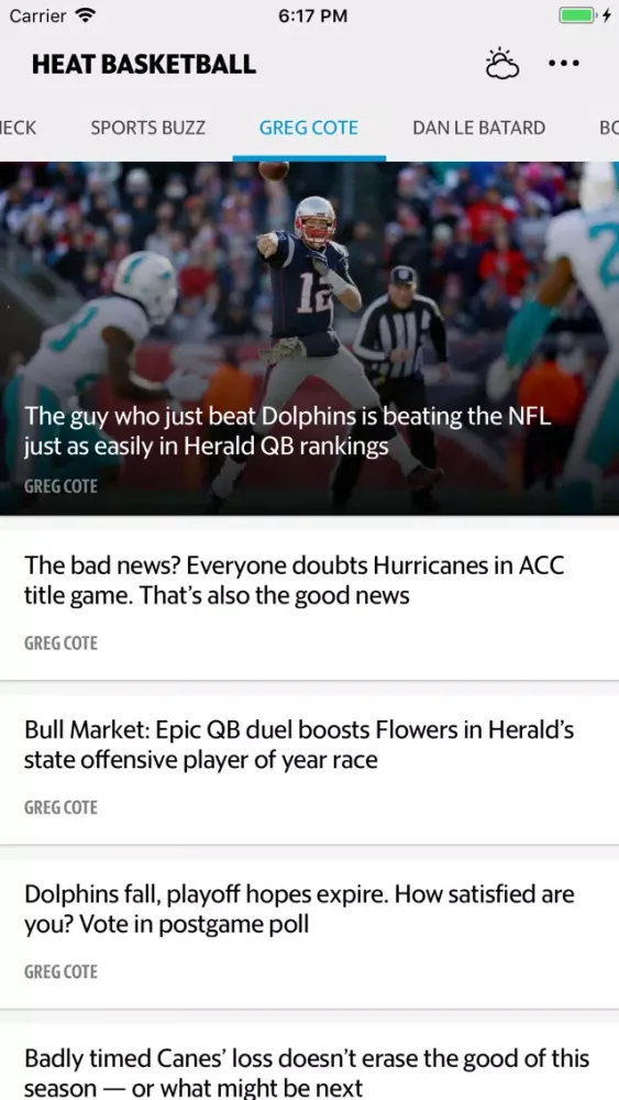 Скриншоты News for Heat Basketball
