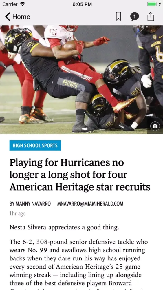 Miami High School Sports News应用截图