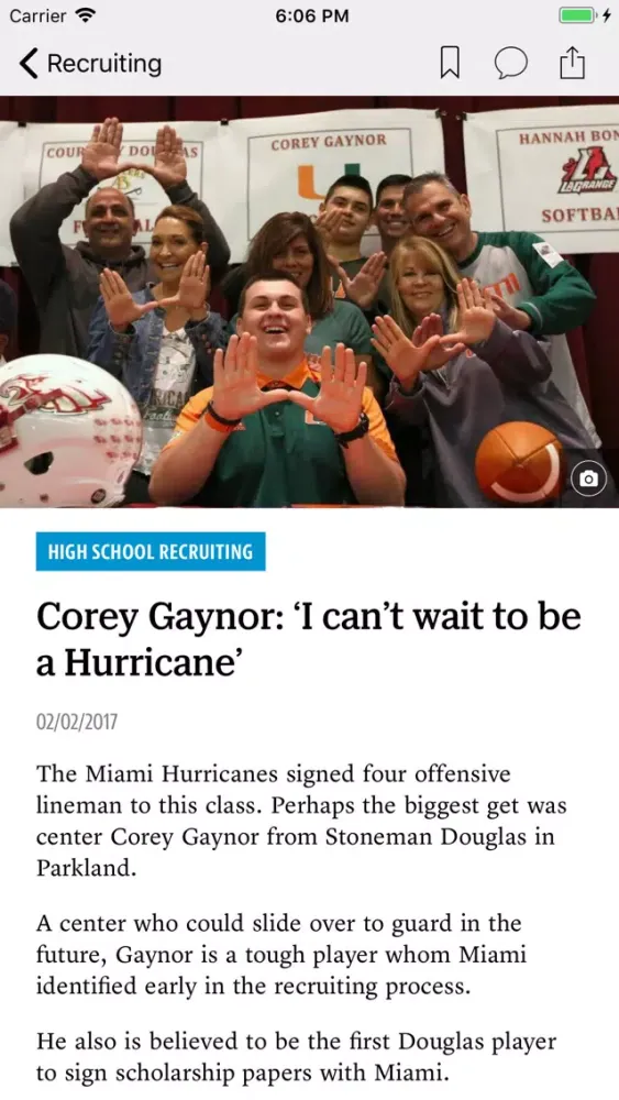 Miami High School Sports News应用截图