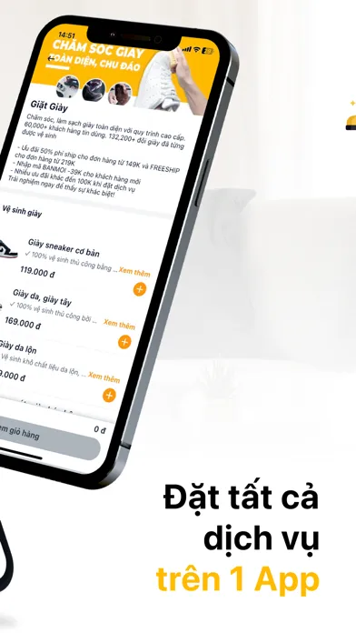 Heramo - Giặt Ủi Vệ Sinh 4.0 Screenshots