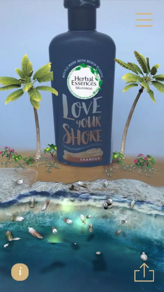 Herbal Essences AR Experience سکرین شاٹس