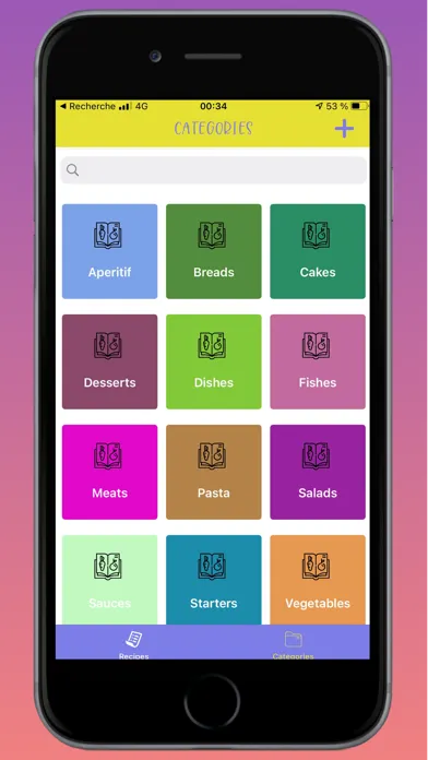 Tangkapan skrin My Recipes Album