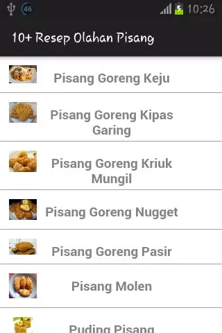 10+ Resep Olahan Pisang Screenshots